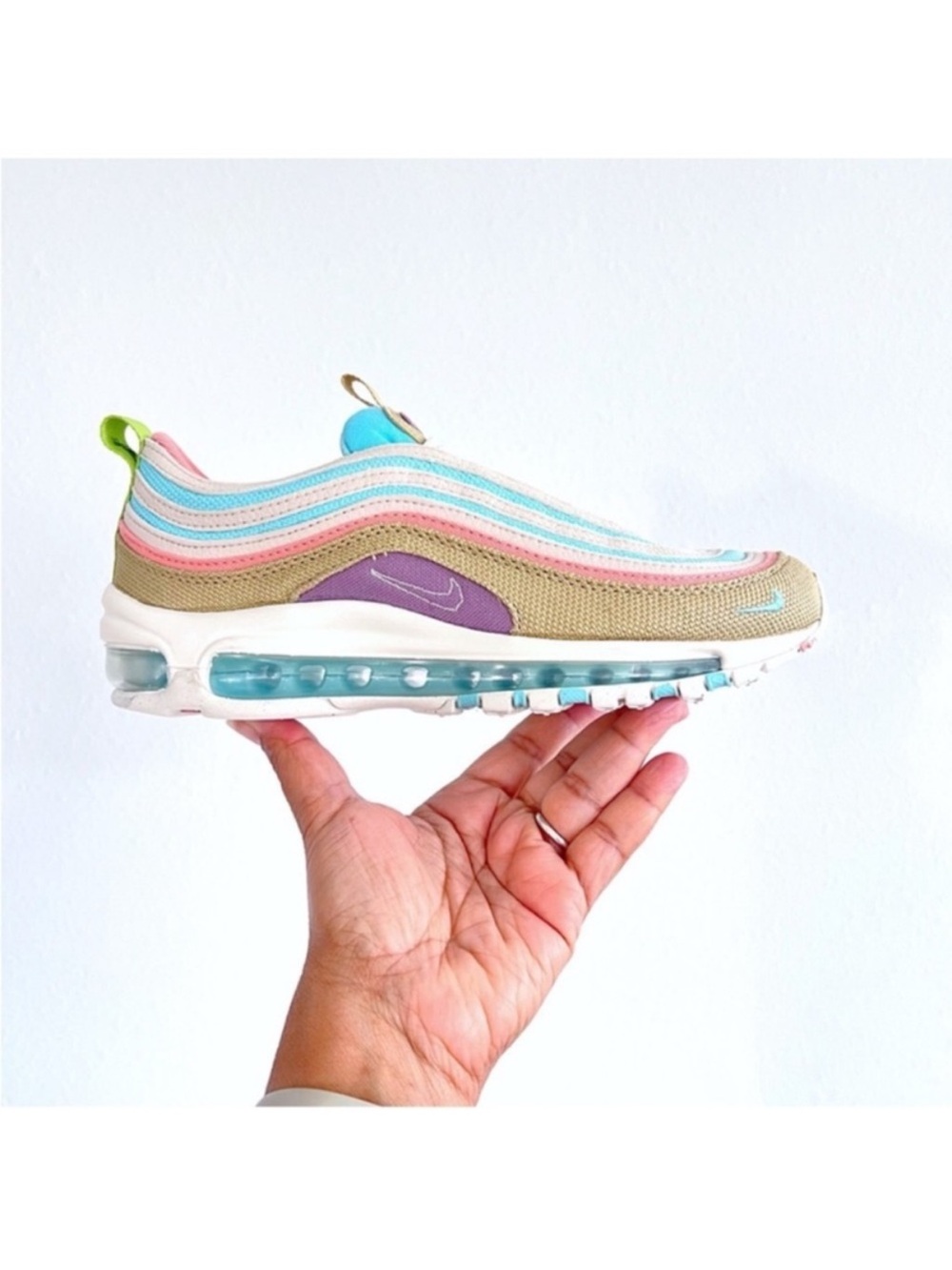 Nike Air Max 97 Special Edition “Wheat Grass” Sneakers Size 7Y / 8.5 Women